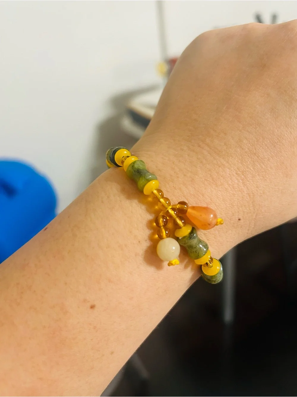 Certified Multicolor Jade Bracelet – 16–18cm